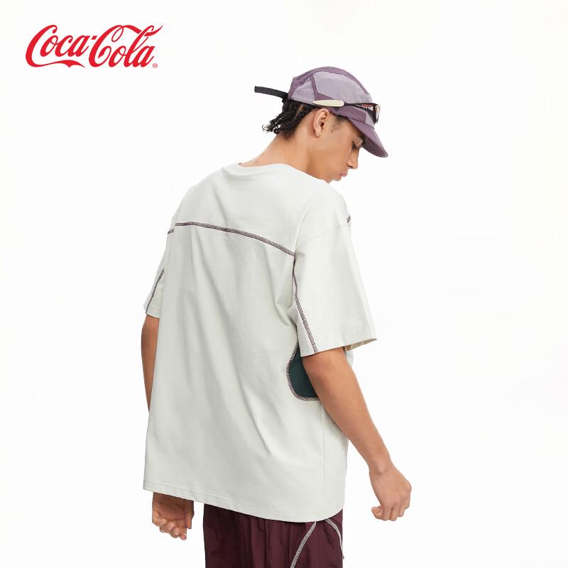 Унисекс летняя футболка с коротким рукавом Coca-Cola для активного отдыха, быстросохнущая