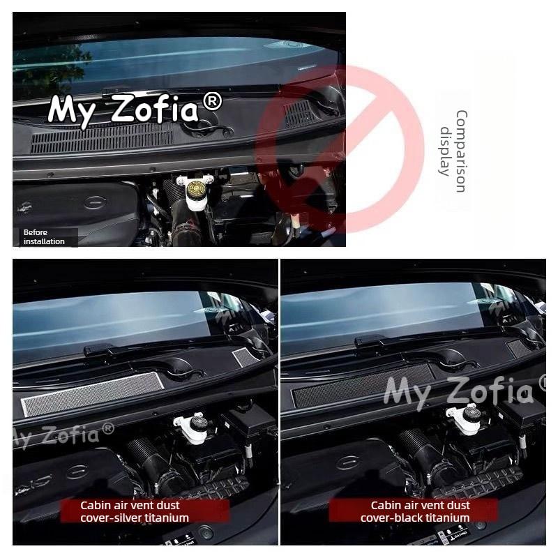 Engine Compartment Air Intake Dust Cover Hood Vent Anti-Blocking Protective Modification Accessories For GAC M8 PHEV 2025 2026 S5