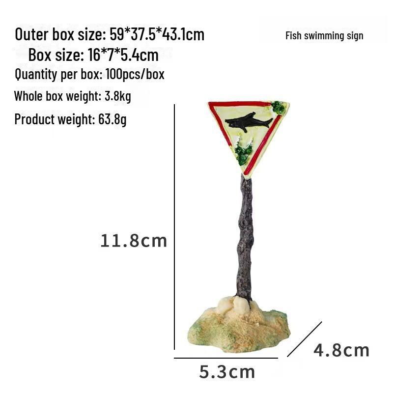Декор для аквариума из смоляных камней - набор для укрытия рака-отшельника