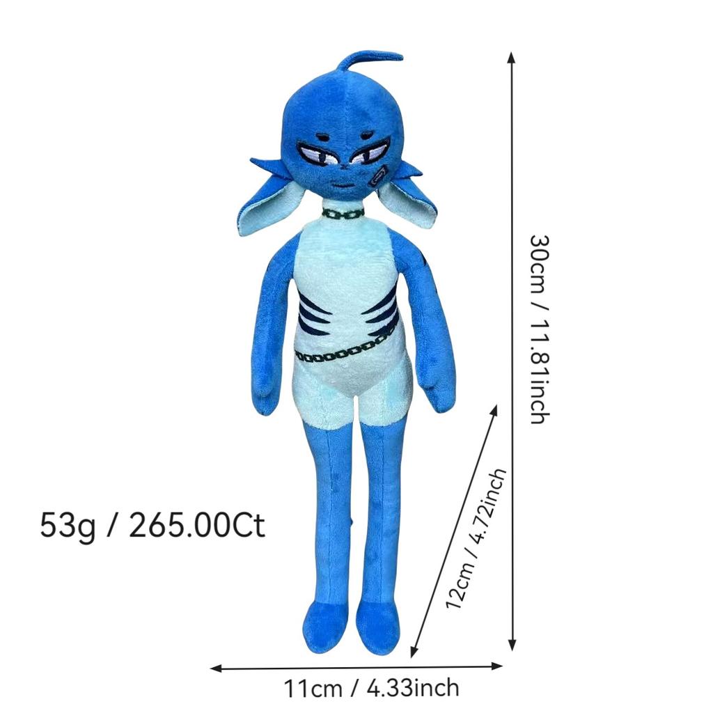 New 30cm Ginger Clownfish cute Dolly Plush Toy Soft Cartoon Fish Stuffed Toy Room Decoration Boys Girls Birthday Gift Doll