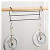 Space Saving Metal Iron Clothes Hanger Organizer Durable Closet Wardrobe Hanger Rod for Family Storage