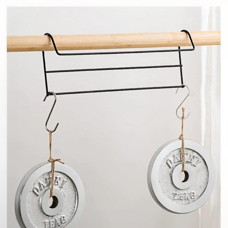 Space Saving Metal Iron Clothes Hanger Organizer Durable Closet Wardrobe Hanger Rod for Family Storage