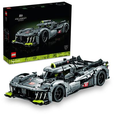 LEGO Technic Peugeot 9X8 24H Le Mans Hybrid Hypercar Toy Gift Birthday Block Christmas Men Women Vehicle Car Mini Car 42156