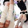 Женские вязаные крючком плетеные зимние гетры, манжеты для ботинок, топперы, носки