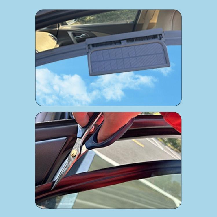 USB Зарядка Аккумулятора Солнечная Энергия Система Охлаждения Авто Вентилятор Вентиляции Воздухозаборника Радиатор Вентилятор Вытяжки Переднего Заднего Стекла