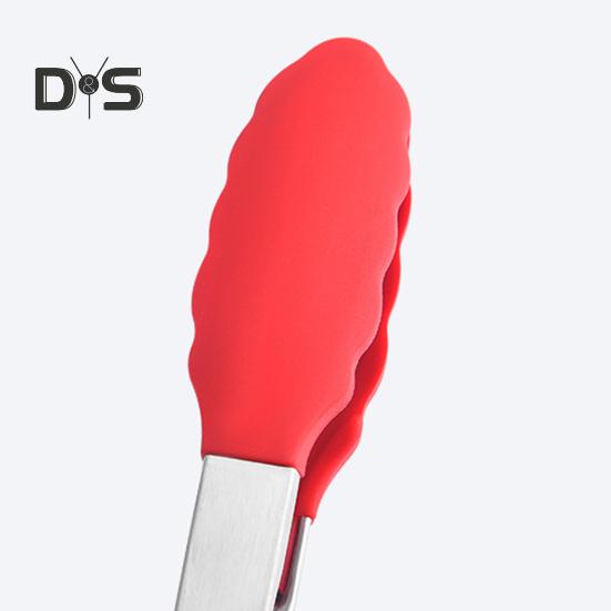 Щипцы для барбекю Эргономичная ручка Термостойкие металлические щипцы для сервировки еды на гриле