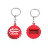 Cola Design Keychain Bottle Opener Multifunctional Corrosion-Resistant Keychain Beer Opener Key Tag Chain Ring Accessories for Everyday Carry