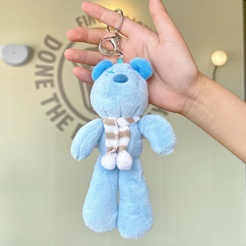Медведи Мягкая плюшевая игрушка Кукла Брелок Сумка Подвеска Свадебное украшение Дети День рождения Подарки