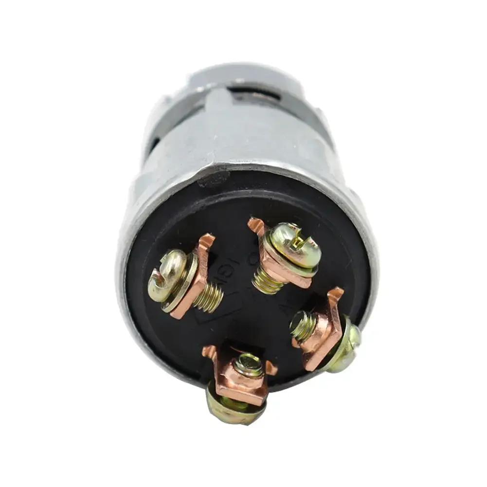 Универсальный автомобильный лодочный 10A 12V 4-позиционный замок зажигания ВКЛ/ВЫКЛ с 2 ключами для бензиновых двигателей сельскохозяйственных машин