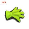 Chenille Car Wash Gloves Microfiber Wipe Car Gloves Scratch Free Car Wash Cleaning Coral Velvet Double-Sided Cleaning Tool