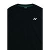 YONEX 253Ts042U Black Unisex Shuttlecock Graphic Short Sleeve T-Shirt