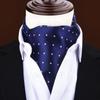 Men's Korean Scarf - Fine Warp Fabric, British Style, Trendy, Retro Polyester Scarf