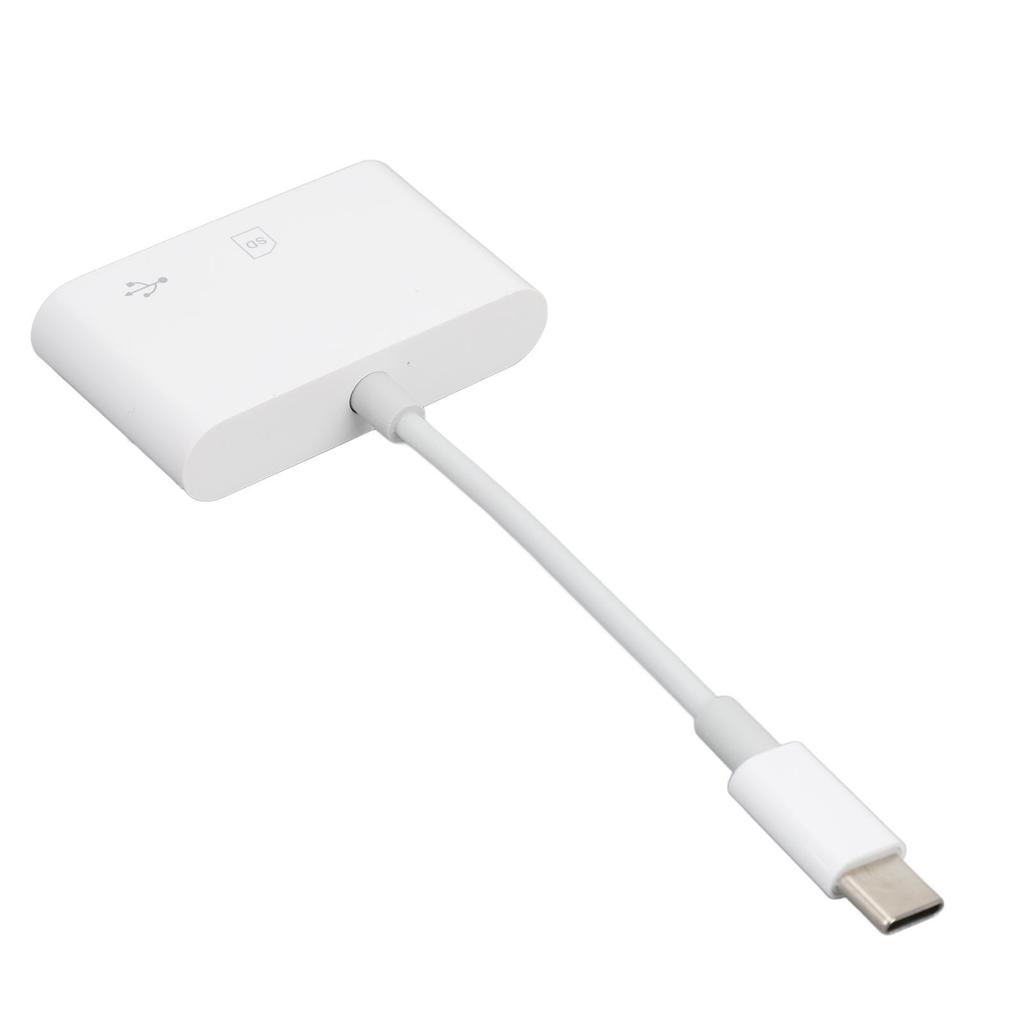 3 in 1 USB C Memory Card Reader Multiport 500M S Stable Transmission Plug and Play for Phone PC Laptop Camera U Disk