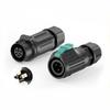 EW-LP12 Plastic M12 2Pin 3Pin Weldless solderless Aviation Plug Socket Screw Lock Wire 5A Power Outdoor Electrical Connector