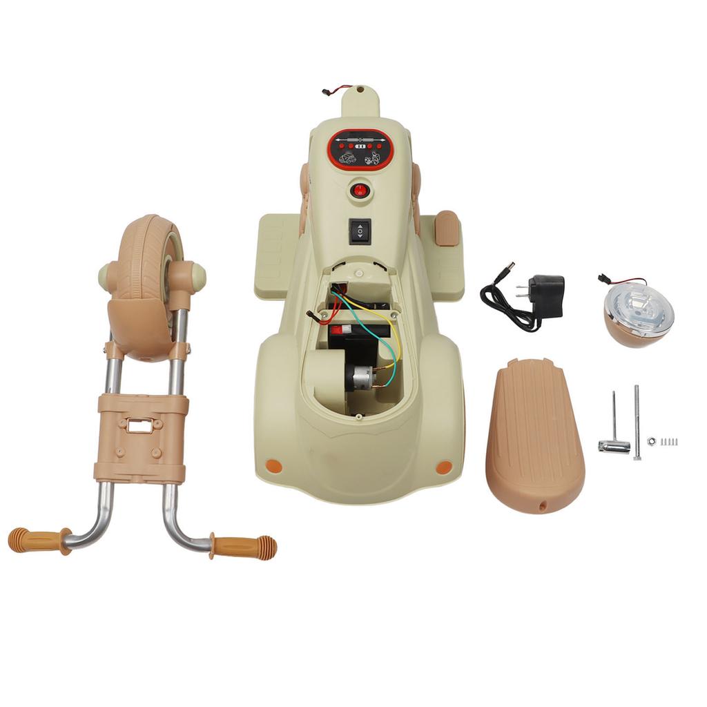 Электрический детский трехколесный велосипед для малышей 2 в 1, самокат, колеса, электрический трехколесный велосипед для 3?Дети 6 лет