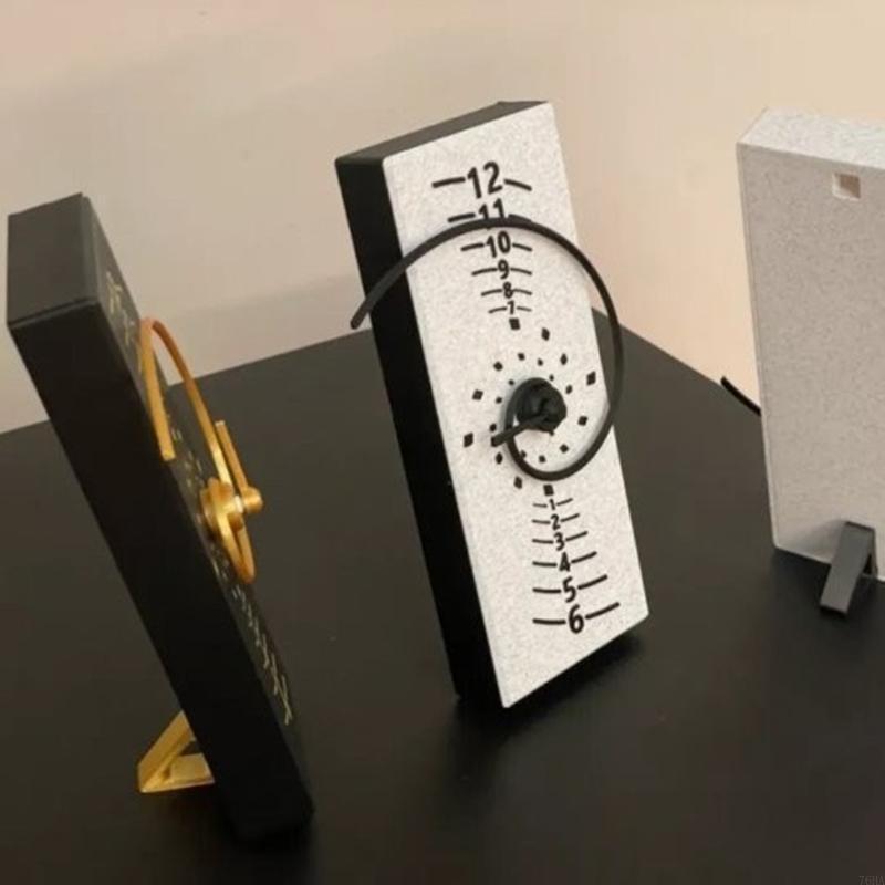 Инновационные часы с дисплеем времени Фибоначчи, прямоугольные настенные часы со спиральным циферблатом, на батарейках, для ценителей искусства, подарок