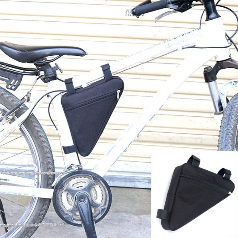 Outdoor Sporting Accessories Front Tube Triangle Pouch Cycling Triangle Bag Bike Tool MTB Frame Bag