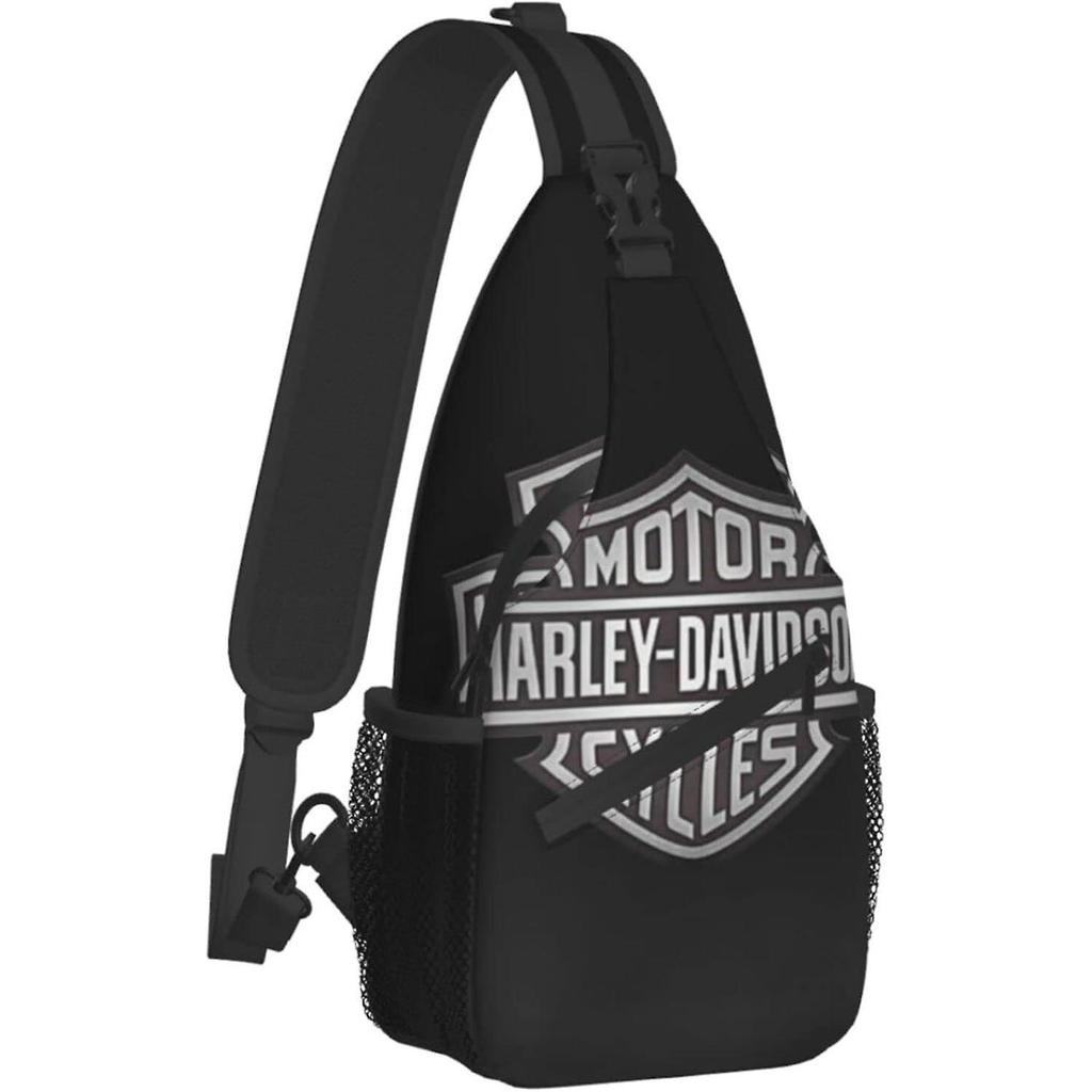 AU1895 Harley Davidson Сумки-слинги Наплечные рюкзаки Нагрудная сумка Сумки через плечо Водонепроницаемый Легкий Уличный рюкзак Защита от краж Рюкзак для повседневного использования