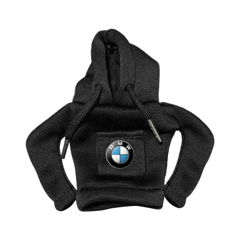 BAAC1 Hoodie Car Gear Car Shift Lever Cover Car Gear Shift Knob Styling For BMW M M3 M4 M5 F20 E28 E36 E39 E46 E91 Performance X1 X2