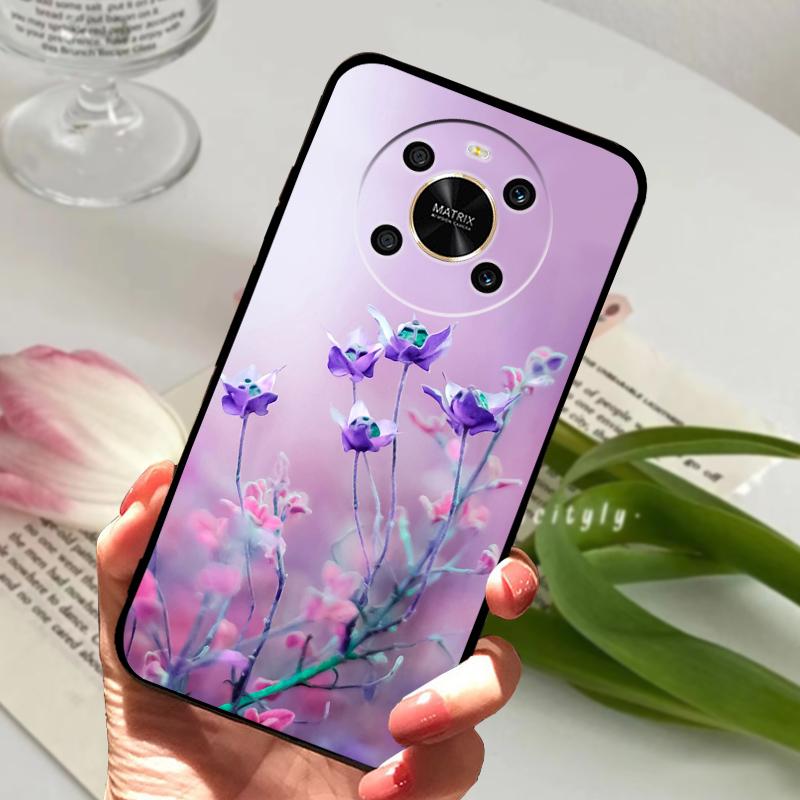 Чехол для Honor Magic4 Lite 5G ANY-LX1 LX2 LX3 Силиконовый ТПУ Мягкая крышка для телефона Для Honor Magic 4 Lite Бампер Fundas Модный Люксовый