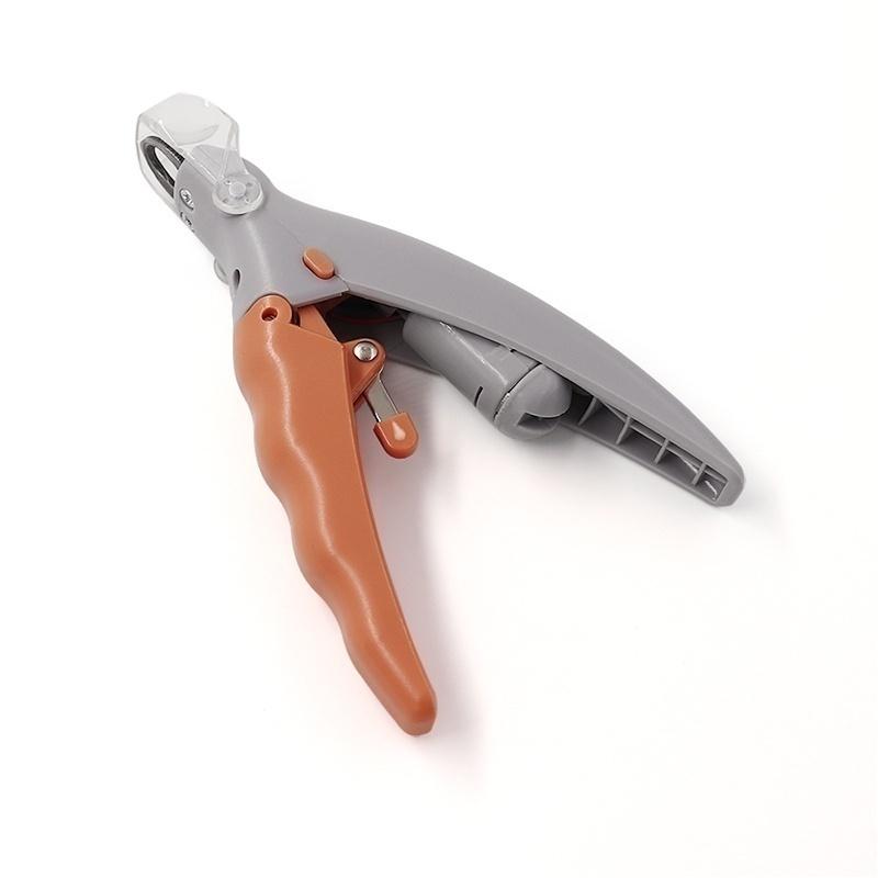 Триммер с увеличительным стеклом с подсветкой для обрезки когтей домашним питомцам