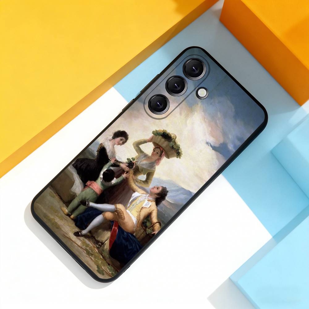 Spain F-Francisco Goya Art Phone Case For Samsung Galaxy A 73,72,51,53,52,71,22,5G,Note,J7,8,9 Soft Black Cover