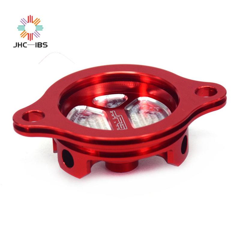 Cleaner Oil Filter Cover For HONDA CRF250R 2004 2005 2006 2007 2008 2009 CRF250X 2004-2016 CRF 250 R X 250R 250X Motrocycle CNC