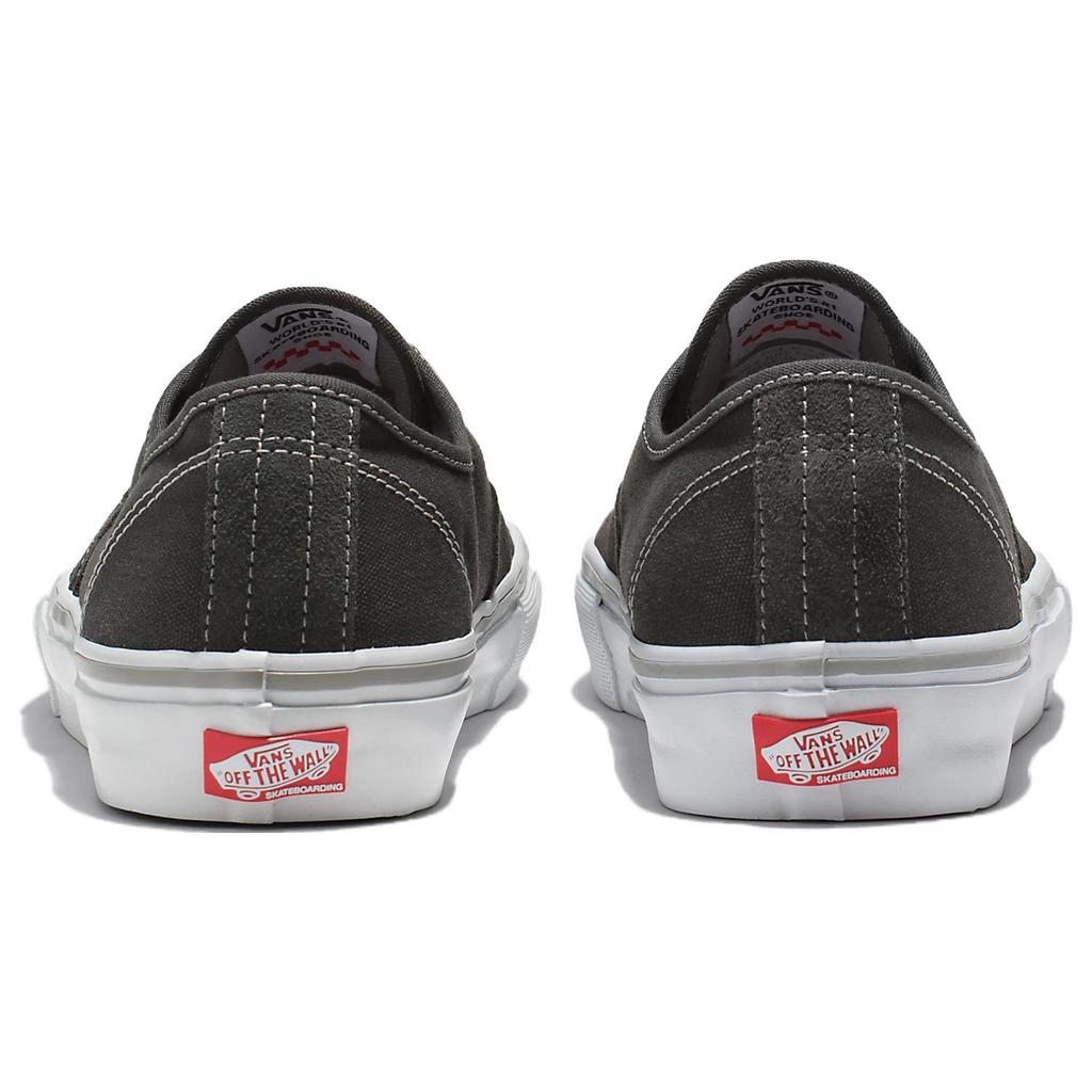 Vans Skate Authentic темно-серые белые кроссовки унисекс VN0A5FC8DGW