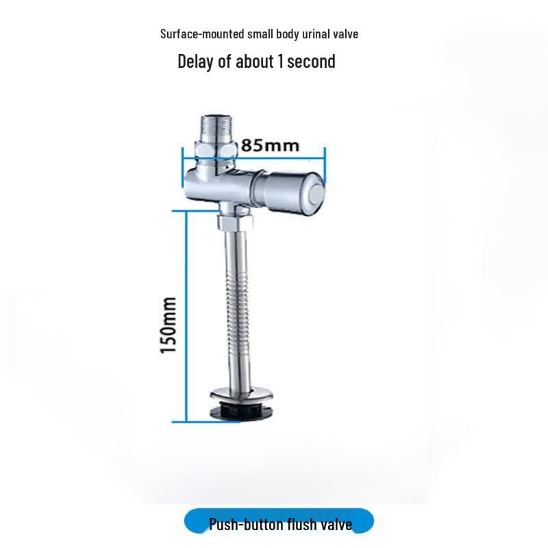 LiIong Manual Push Urinal Flush Valve