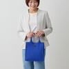 Rootote Маленькая сумка-тоут из блестящего трикотажа, LT Square Glimpse Knit-A 1062 (01 черный)