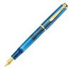 Pelican [limited] Classic M200 Golden Lapis Fountain Pen
