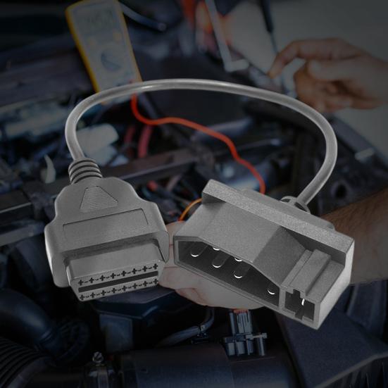 7 Pin Connector Adapter OBD1 To OBD2 Diagnostic Scanner Cable Adaptor for Ford