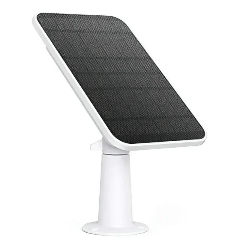 9.8ft Extended Cable Solar Panel Kit Powers Eufycam 2C Cameras For Villa Outdoor Surveillance Equipment Daily Operation
