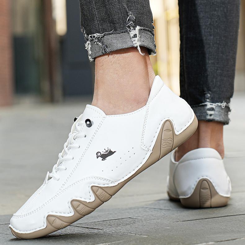 Новые мужские кроссовки с мягкой подошвой Оригинальные роскошные мокасины Удобные повседневные походные модные брендовые спортивные мужские туфли