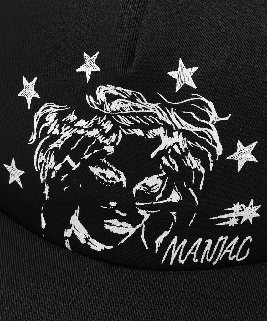 NICEGHOSTCLUB Кепка Maniac Girl_Черная(Ng2Efuab27A)