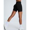 Fashion Seamless High Waist Three-Point Stretch Yoga Shorts