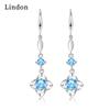 Lindon Zircon Copper Alloy Earrings Drop Earrings For Women Wedding Party Gifts