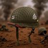 Cross-border Tactical Helmet Camouflage Net for M1 M35 M88 in Green/Black