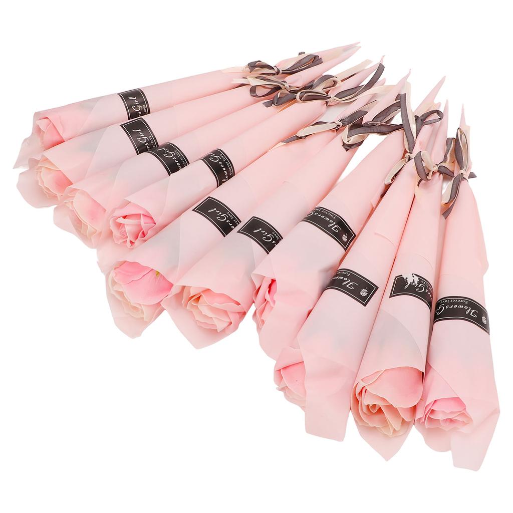 10 шт. мыльных цветов, изысканные детали, реалистичные мыльные искусственные цветы для домашнего офиса, кафе D