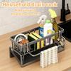 Кухонная полка для хранения Полка для хранения под раковиной Полка для тряпок Полка для чистящих средств Хранение в ванной комнате на кухне на балконе Передвижная сушилка для посуды