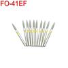 10 Pcs/set Dental Diamond Burs Medium FG 1.6mm Polishing Whitening Tools Dental Burs Extra Fine FO-41EF