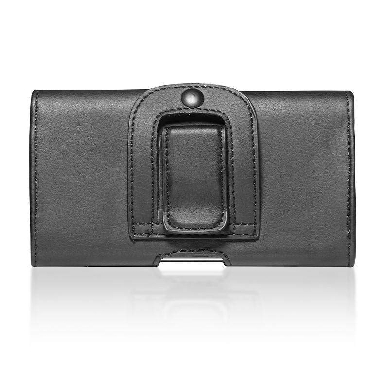 Waist Bag Travel Hiking Mobile Phone Case Cover Genuine Leather Phone Belt Pouch Purse Card Pack