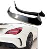 Подходит для Mercedes-Benz W117 CLA200/220 CLA250 CLA45 AMG 2014-2018 Задний бампер Спойлер Воздуховод Canards Крышка Аксессуары