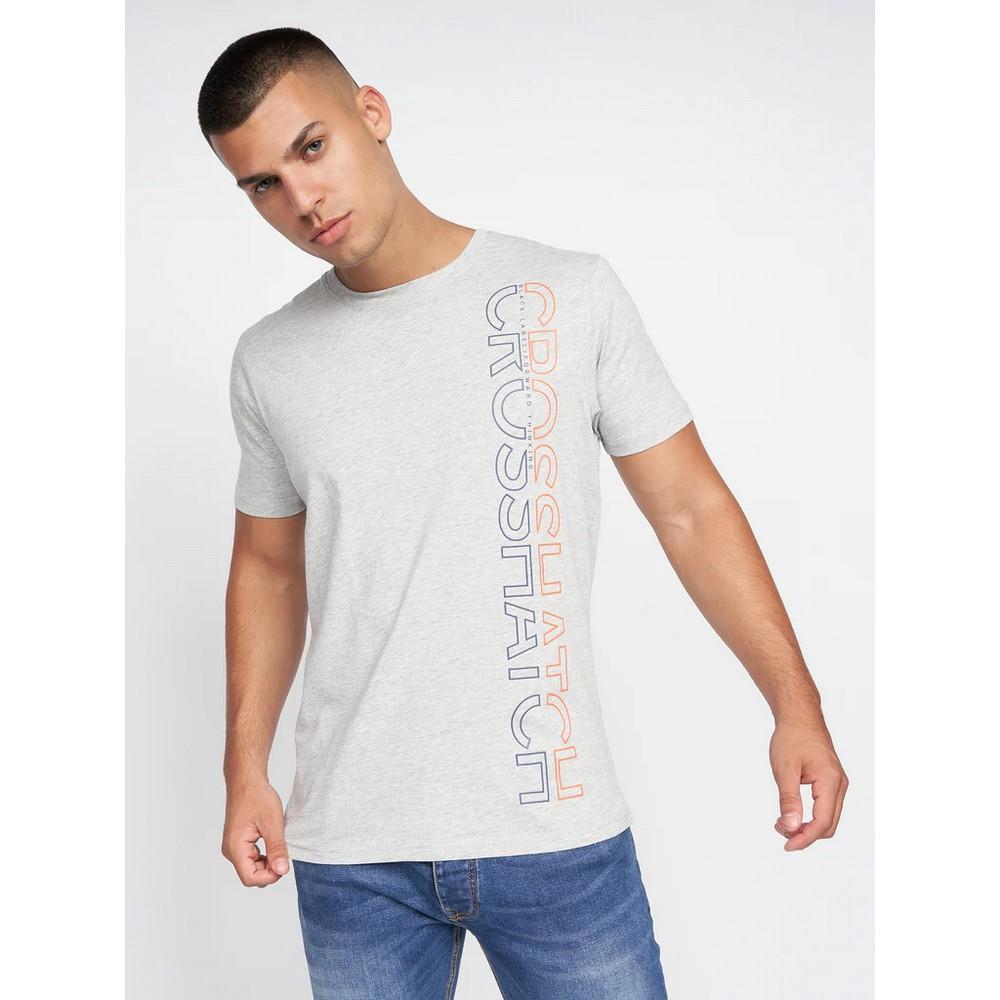 Crosshatch Мужская футболка Cramtar Marl (Упаковка из 2 шт.)