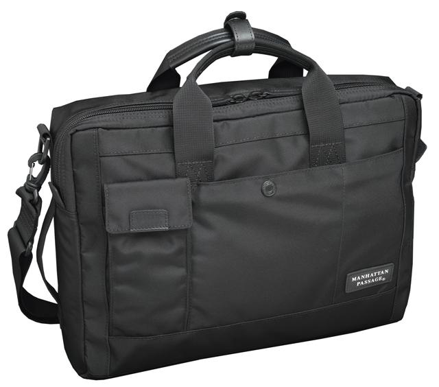 Manhattanpassage 8265 Lux Compact 3Way Briefcase