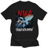 2025 Новое поступление футболок NWA STRAIGHT OUTTA COMPTON Мужская черная рэп-футболка НОВАЯ футболка Подарок Больше размеров и цветов фирменный топ