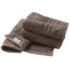 Imabari Towel Certified Face Towel Hiorie 3 Piece Set Mocha Brown Cotton Highly Absorbent Durable Plain Made In Japan Imabari Brand HOTEL'S 100%