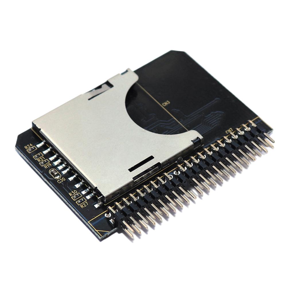 SD To 3.5 Inch IDE SSD Memory Card 44Pins SD To 2.5 Inch IDE 44Pins Memory Expansion Card 5V Adapter Card for PC Computer