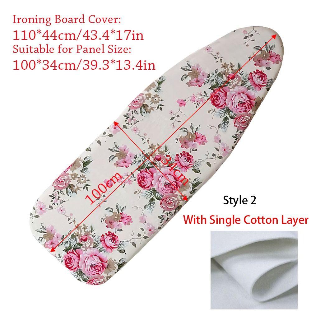 Durable Ironing Board Cover Pad Universal Printed Padded New Ironing Board Cloth
