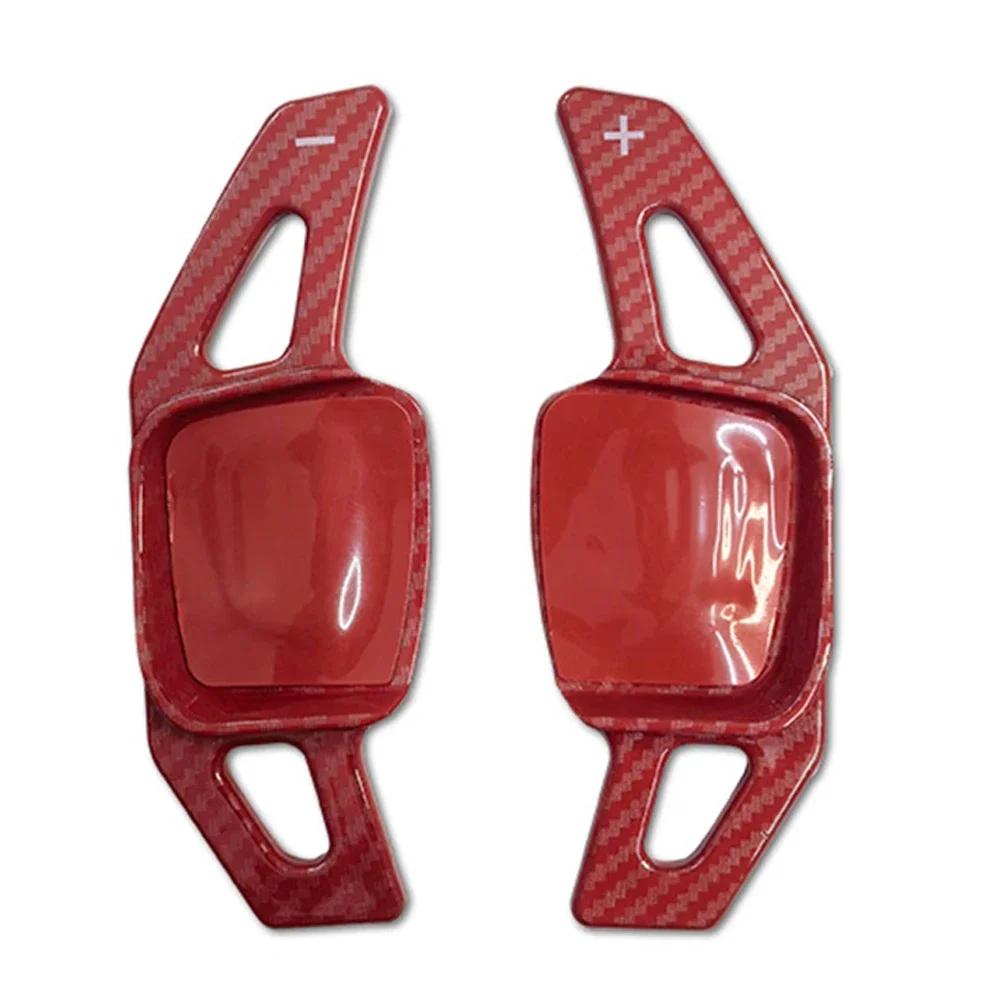 For Volkswagen VW Golf 8 Tiguan PASSAT Touareg Tharu 1 Pair Car ABS Shifter Gear Shift Paddles Steering Wheel Paddle Accessories